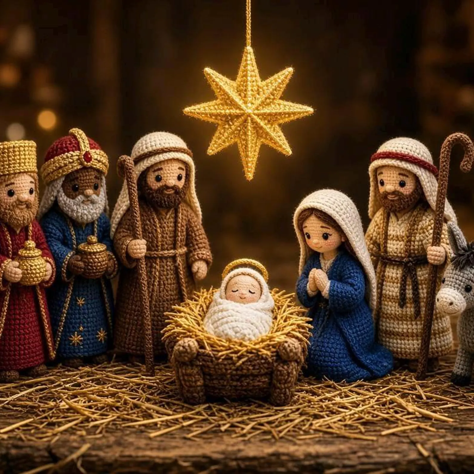 Pesebre Amigurumi